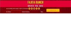 Desktop Screenshot of fajitaranch.com